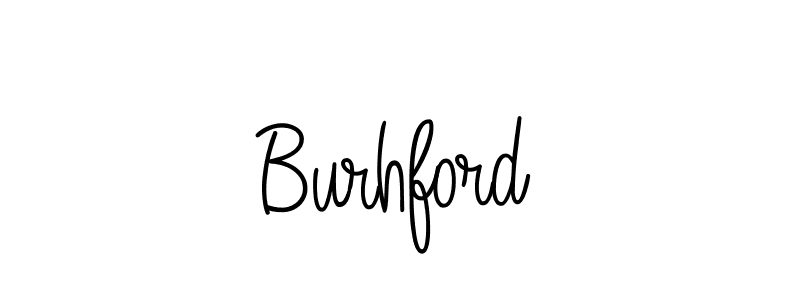 Design your own signature with our free online signature maker. With this signature software, you can create a handwritten (Angelique-Rose-font-FFP) signature for name Burhford. Burhford signature style 5 images and pictures png