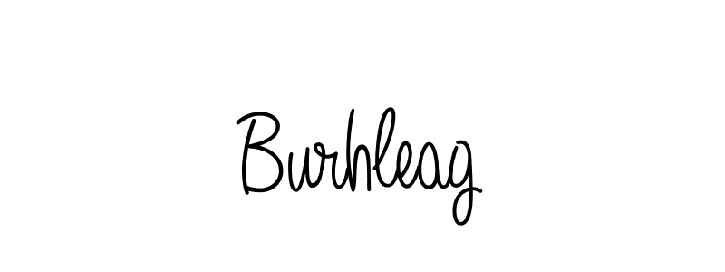 How to make Burhleag name signature. Use Angelique-Rose-font-FFP style for creating short signs online. This is the latest handwritten sign. Burhleag signature style 5 images and pictures png