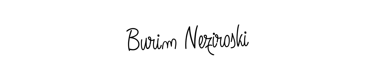 You can use this online signature creator to create a handwritten signature for the name Burim Neziroski. This is the best online autograph maker. Burim Neziroski signature style 5 images and pictures png