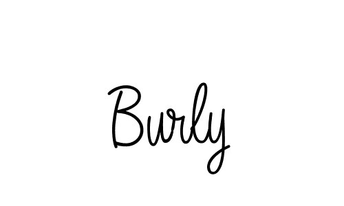 Burly stylish signature style. Best Handwritten Sign (Angelique-Rose-font-FFP) for my name. Handwritten Signature Collection Ideas for my name Burly. Burly signature style 5 images and pictures png