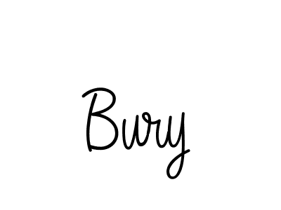 The best way (Angelique-Rose-font-FFP) to make a short signature is to pick only two or three words in your name. The name Bury include a total of six letters. For converting this name. Bury signature style 5 images and pictures png