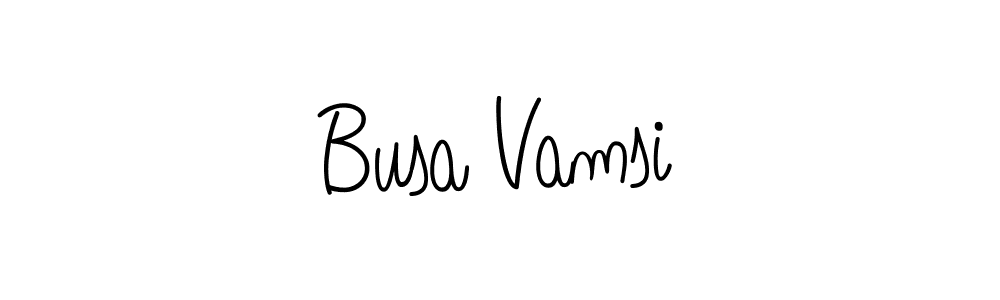 How to Draw Busa Vamsi signature style? Angelique-Rose-font-FFP is a latest design signature styles for name Busa Vamsi. Busa Vamsi signature style 5 images and pictures png