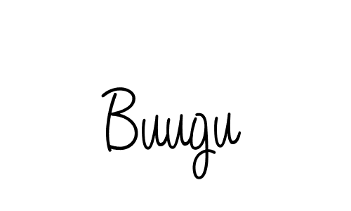 Make a beautiful signature design for name Buugu. With this signature (Angelique-Rose-font-FFP) style, you can create a handwritten signature for free. Buugu signature style 5 images and pictures png