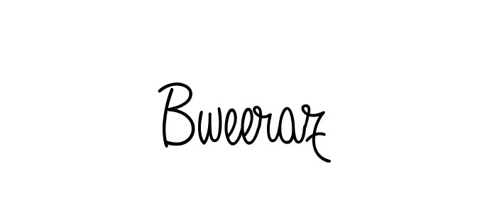 Create a beautiful signature design for name Bweeraz. With this signature (Angelique-Rose-font-FFP) fonts, you can make a handwritten signature for free. Bweeraz signature style 5 images and pictures png