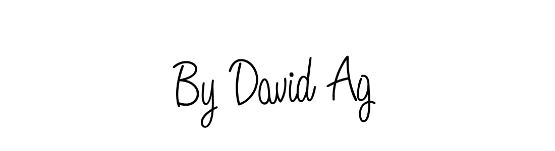 The best way (Angelique-Rose-font-FFP) to make a short signature is to pick only two or three words in your name. The name By David Ag include a total of six letters. For converting this name. By David Ag signature style 5 images and pictures png