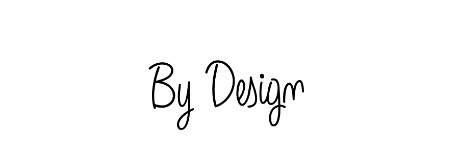 How to Draw By Design signature style? Angelique-Rose-font-FFP is a latest design signature styles for name By Design. By Design signature style 5 images and pictures png