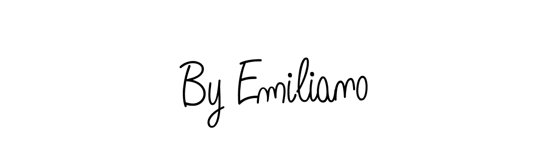 Also we have By Emiliano name is the best signature style. Create professional handwritten signature collection using Angelique-Rose-font-FFP autograph style. By Emiliano signature style 5 images and pictures png