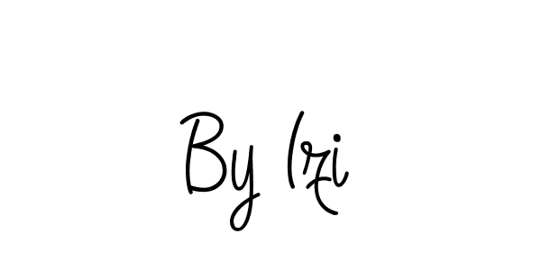 How to Draw By Izi signature style? Angelique-Rose-font-FFP is a latest design signature styles for name By Izi. By Izi signature style 5 images and pictures png