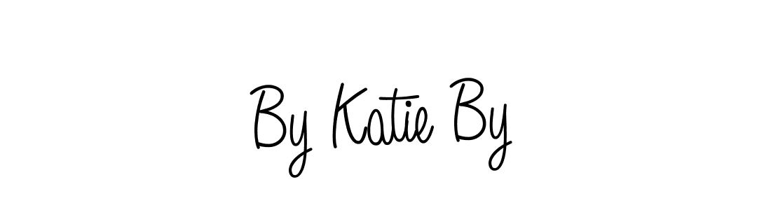 How to make By Katie By signature? Angelique-Rose-font-FFP is a professional autograph style. Create handwritten signature for By Katie By name. By Katie By signature style 5 images and pictures png