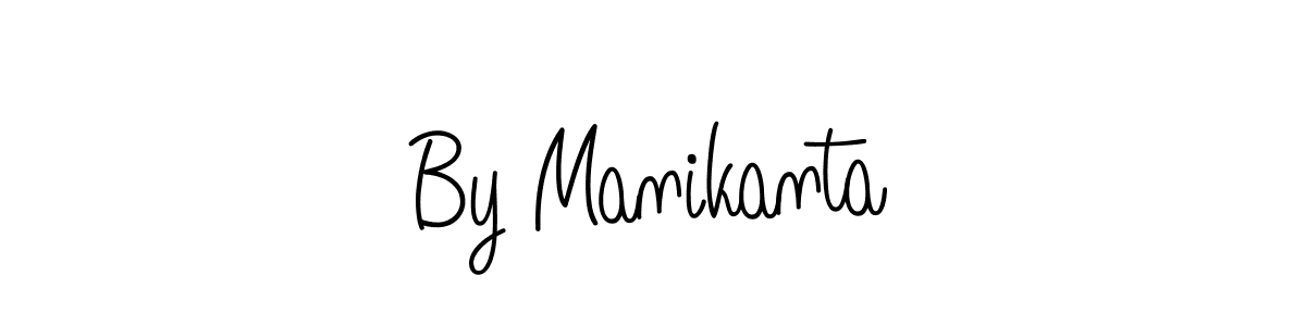 Also we have By Manikanta name is the best signature style. Create professional handwritten signature collection using Angelique-Rose-font-FFP autograph style. By Manikanta signature style 5 images and pictures png