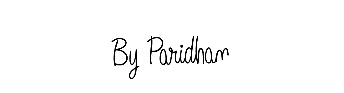 Create a beautiful signature design for name By Paridhan. With this signature (Angelique-Rose-font-FFP) fonts, you can make a handwritten signature for free. By Paridhan signature style 5 images and pictures png