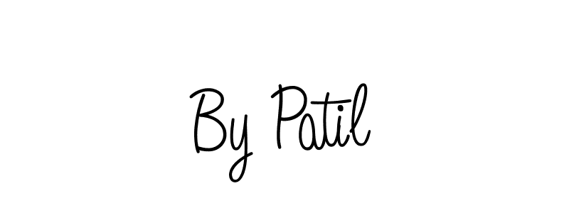 Design your own signature with our free online signature maker. With this signature software, you can create a handwritten (Angelique-Rose-font-FFP) signature for name By Patil. By Patil signature style 5 images and pictures png