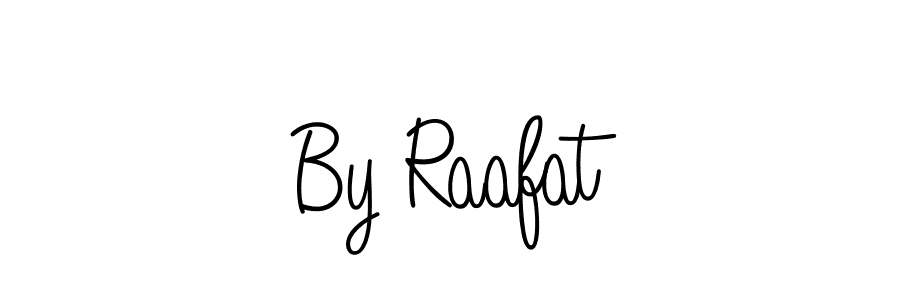 Design your own signature with our free online signature maker. With this signature software, you can create a handwritten (Angelique-Rose-font-FFP) signature for name By Raafat. By Raafat signature style 5 images and pictures png