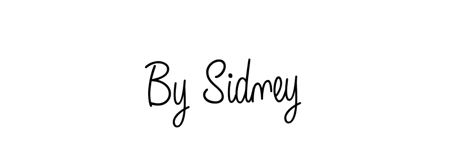 By Sidney stylish signature style. Best Handwritten Sign (Angelique-Rose-font-FFP) for my name. Handwritten Signature Collection Ideas for my name By Sidney. By Sidney signature style 5 images and pictures png