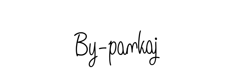 Design your own signature with our free online signature maker. With this signature software, you can create a handwritten (Angelique-Rose-font-FFP) signature for name By-pankaj. By-pankaj signature style 5 images and pictures png