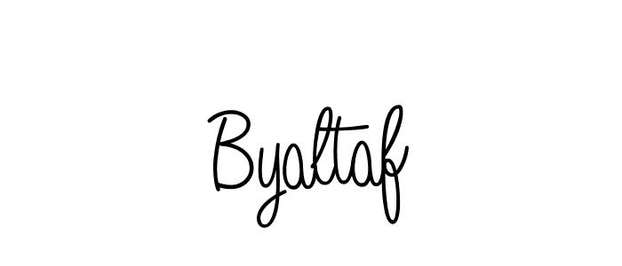 How to Draw Byaltaf signature style? Angelique-Rose-font-FFP is a latest design signature styles for name Byaltaf. Byaltaf signature style 5 images and pictures png