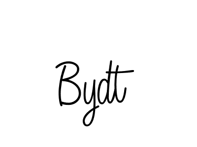 You should practise on your own different ways (Angelique-Rose-font-FFP) to write your name (Bydt) in signature. don't let someone else do it for you. Bydt signature style 5 images and pictures png