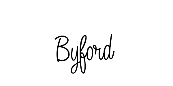Use a signature maker to create a handwritten signature online. With this signature software, you can design (Angelique-Rose-font-FFP) your own signature for name Byford. Byford signature style 5 images and pictures png