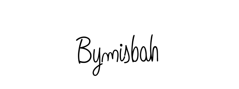 How to make Bymisbah signature? Angelique-Rose-font-FFP is a professional autograph style. Create handwritten signature for Bymisbah name. Bymisbah signature style 5 images and pictures png