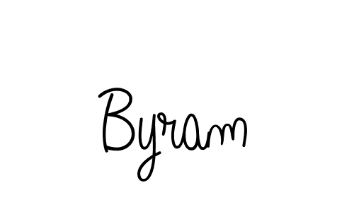 Use a signature maker to create a handwritten signature online. With this signature software, you can design (Angelique-Rose-font-FFP) your own signature for name Byram. Byram signature style 5 images and pictures png