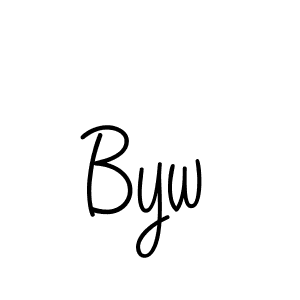 Best and Professional Signature Style for Byw. Angelique-Rose-font-FFP Best Signature Style Collection. Byw signature style 5 images and pictures png