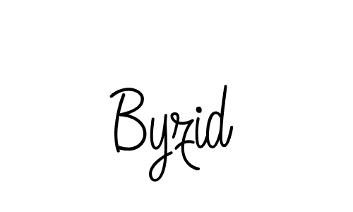 Byzid stylish signature style. Best Handwritten Sign (Angelique-Rose-font-FFP) for my name. Handwritten Signature Collection Ideas for my name Byzid. Byzid signature style 5 images and pictures png