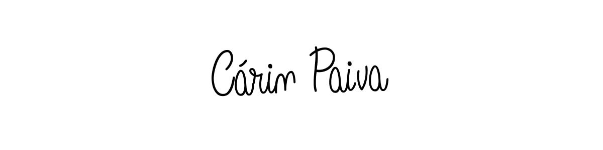 Design your own signature with our free online signature maker. With this signature software, you can create a handwritten (Angelique-Rose-font-FFP) signature for name Cárin Paiva. Cárin Paiva signature style 5 images and pictures png