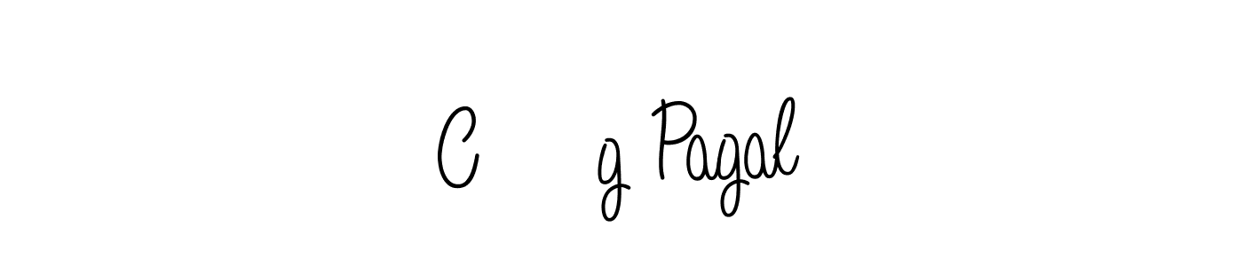 Also You can easily find your signature by using the search form. We will create C❤️g Pagal name handwritten signature images for you free of cost using Angelique-Rose-font-FFP sign style. C❤️g Pagal signature style 5 images and pictures png