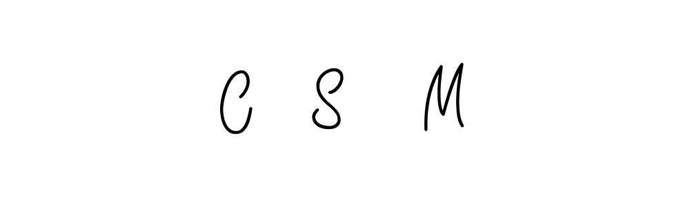 Make a beautiful signature design for name C   S    M. Use this online signature maker to create a handwritten signature for free. C   S    M signature style 5 images and pictures png