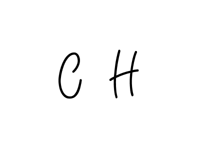 How to make C  H name signature. Use Angelique-Rose-font-FFP style for creating short signs online. This is the latest handwritten sign. C  H signature style 5 images and pictures png