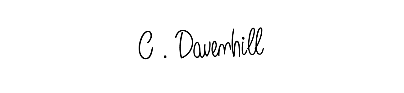 Make a beautiful signature design for name C . Davenhill. Use this online signature maker to create a handwritten signature for free. C . Davenhill signature style 5 images and pictures png