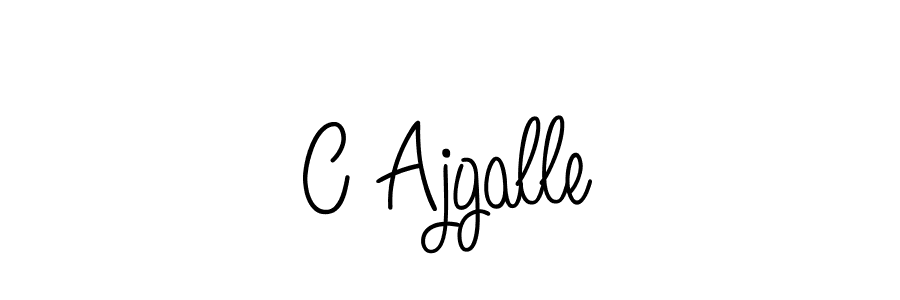 How to make C Ajgalle signature? Angelique-Rose-font-FFP is a professional autograph style. Create handwritten signature for C Ajgalle name. C Ajgalle signature style 5 images and pictures png