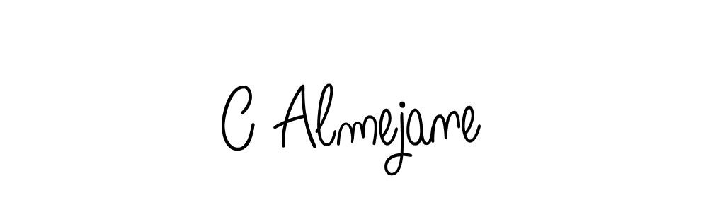 How to make C Almejane signature? Angelique-Rose-font-FFP is a professional autograph style. Create handwritten signature for C Almejane name. C Almejane signature style 5 images and pictures png