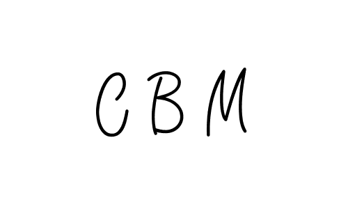 How to make C B M name signature. Use Angelique-Rose-font-FFP style for creating short signs online. This is the latest handwritten sign. C B M signature style 5 images and pictures png