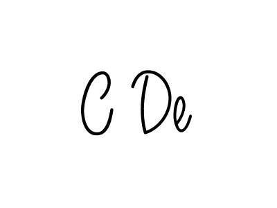 Make a beautiful signature design for name C De. Use this online signature maker to create a handwritten signature for free. C De signature style 5 images and pictures png