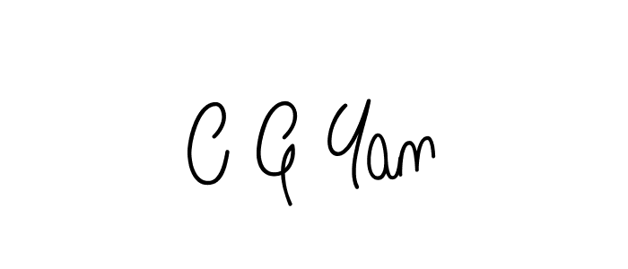 Here are the top 10 professional signature styles for the name C G Yan. These are the best autograph styles you can use for your name. C G Yan signature style 5 images and pictures png