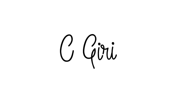 How to Draw C Giri signature style? Angelique-Rose-font-FFP is a latest design signature styles for name C Giri. C Giri signature style 5 images and pictures png