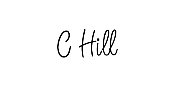 How to Draw C Hill signature style? Angelique-Rose-font-FFP is a latest design signature styles for name C Hill. C Hill signature style 5 images and pictures png