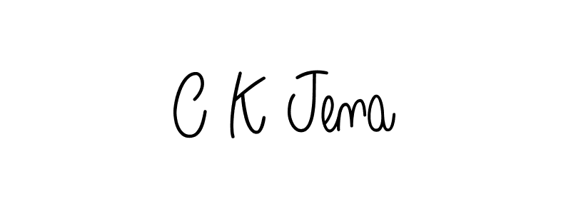 How to Draw C K Jena signature style? Angelique-Rose-font-FFP is a latest design signature styles for name C K Jena. C K Jena signature style 5 images and pictures png