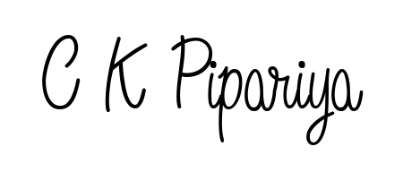 A stylish, flowing autograph style designed for name C K Pipariya using Angelique-Rose-font-FFP typography. Perfect for digital creative projects. C K Pipariya signature style 5 images and pictures png