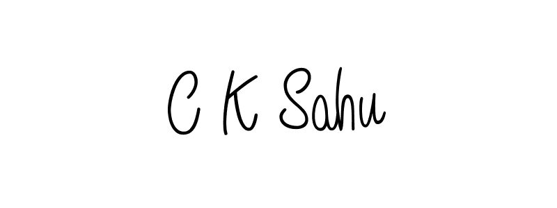 Also You can easily find your signature by using the search form. We will create C K Sahu name handwritten signature images for you free of cost using Angelique-Rose-font-FFP sign style. C K Sahu signature style 5 images and pictures png