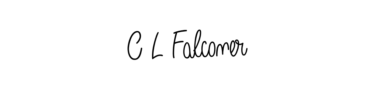 if you are searching for the best signature style for your name C L Falconer. so please give up your signature search. here we have designed multiple signature styles  using Angelique-Rose-font-FFP. C L Falconer signature style 5 images and pictures png