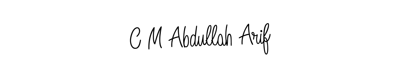 Once you've used our free online signature maker to create your best signature Angelique-Rose-font-FFP style, it's time to enjoy all of the benefits that C M Abdullah Arif name signing documents. C M Abdullah Arif signature style 5 images and pictures png