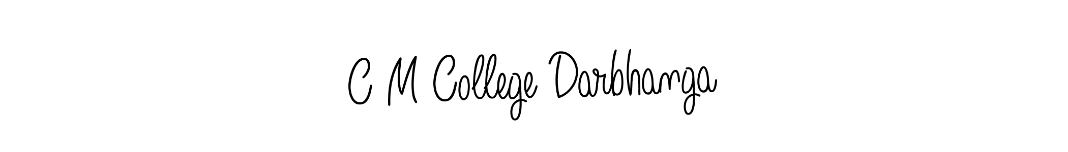 You can use this online signature creator to create a handwritten signature for the name C M College Darbhanga. This is the best online autograph maker. C M College Darbhanga signature style 5 images and pictures png