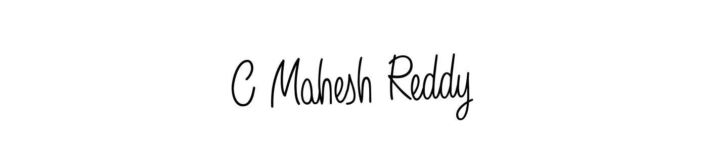 C Mahesh Reddy stylish signature style. Best Handwritten Sign (Angelique-Rose-font-FFP) for my name. Handwritten Signature Collection Ideas for my name C Mahesh Reddy. C Mahesh Reddy signature style 5 images and pictures png