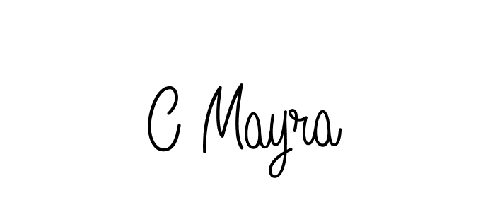 You can use this online signature creator to create a handwritten signature for the name C Mayra. This is the best online autograph maker. C Mayra signature style 5 images and pictures png