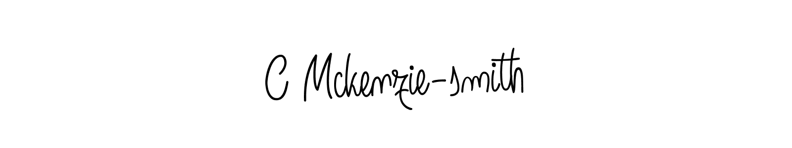 if you are searching for the best signature style for your name C Mckenzie-smith. so please give up your signature search. here we have designed multiple signature styles  using Angelique-Rose-font-FFP. C Mckenzie-smith signature style 5 images and pictures png