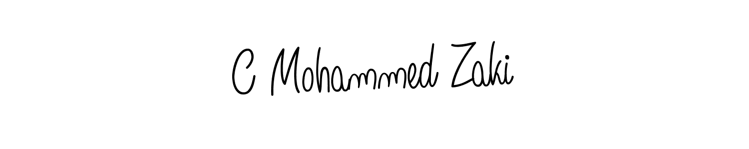 How to Draw C Mohammed Zaki signature style? Angelique-Rose-font-FFP is a latest design signature styles for name C Mohammed Zaki. C Mohammed Zaki signature style 5 images and pictures png