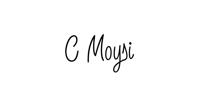 Make a beautiful signature design for name C Moysi. Use this online signature maker to create a handwritten signature for free. C Moysi signature style 5 images and pictures png