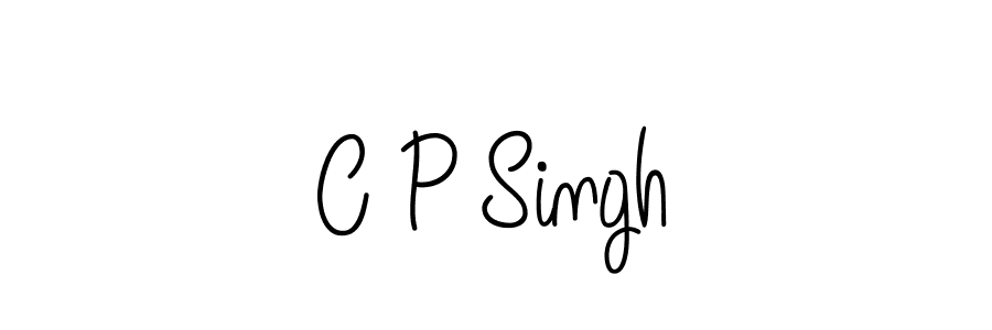 Make a beautiful signature design for name C P Singh. With this signature (Angelique-Rose-font-FFP) style, you can create a handwritten signature for free. C P Singh signature style 5 images and pictures png